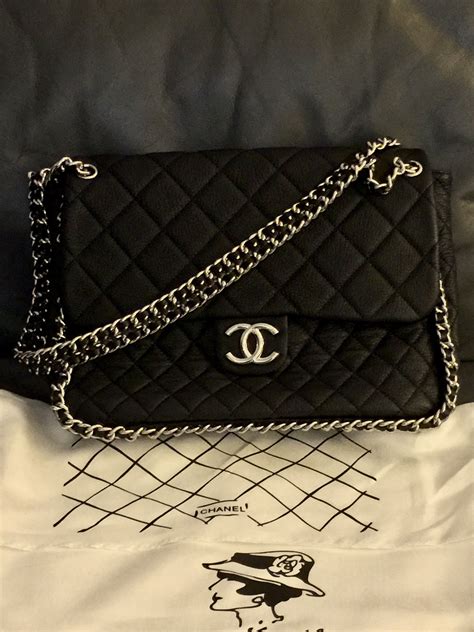 chanel chain around bag review|chanel shoulder bag with chain.